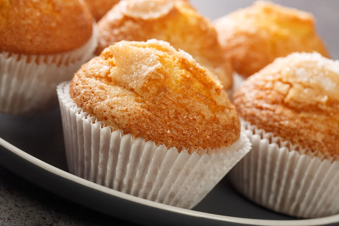 Muffins mit kandierten Früchten