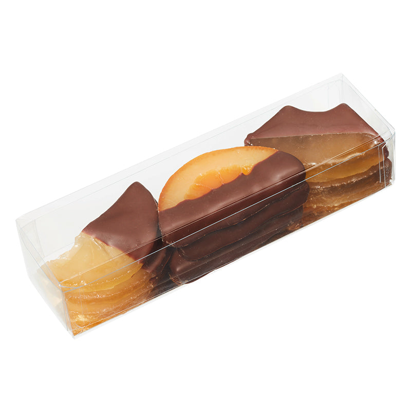 Etvi mit Orangen-Zitronen-Ananas mit Schokolade