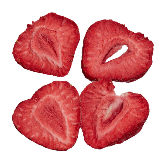 A-Gefriergetrocknete Früchte Erdbeeren