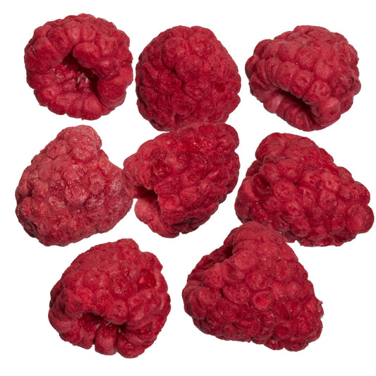 A-Gefriergetrocknete Früchte Himbeeren